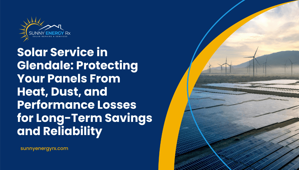 Solar Service in Glendale: Protecting Your Panels for Long-Term Savings