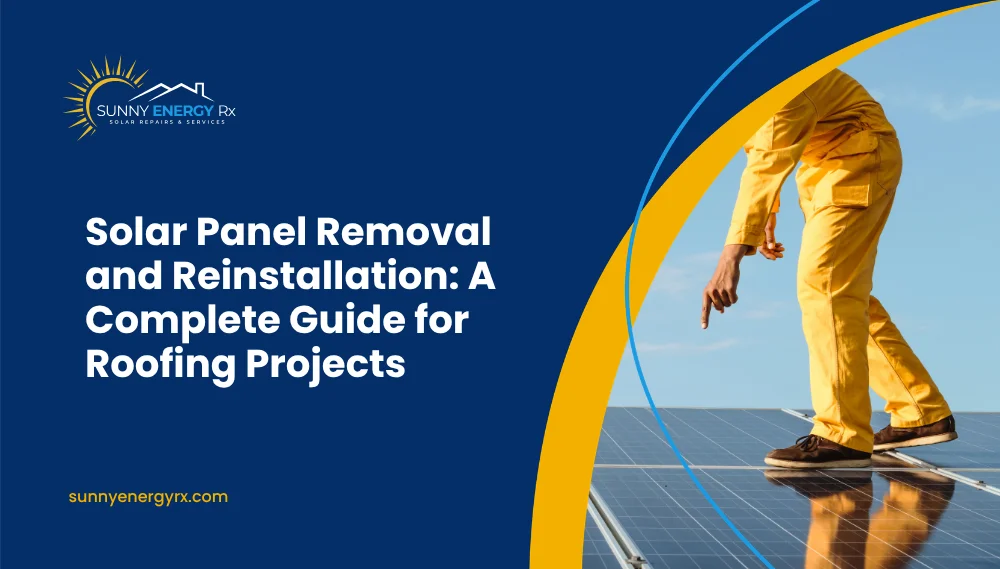 Solar Panel Removal and Reinstallation: A Complete Guide for Roofing Projects
