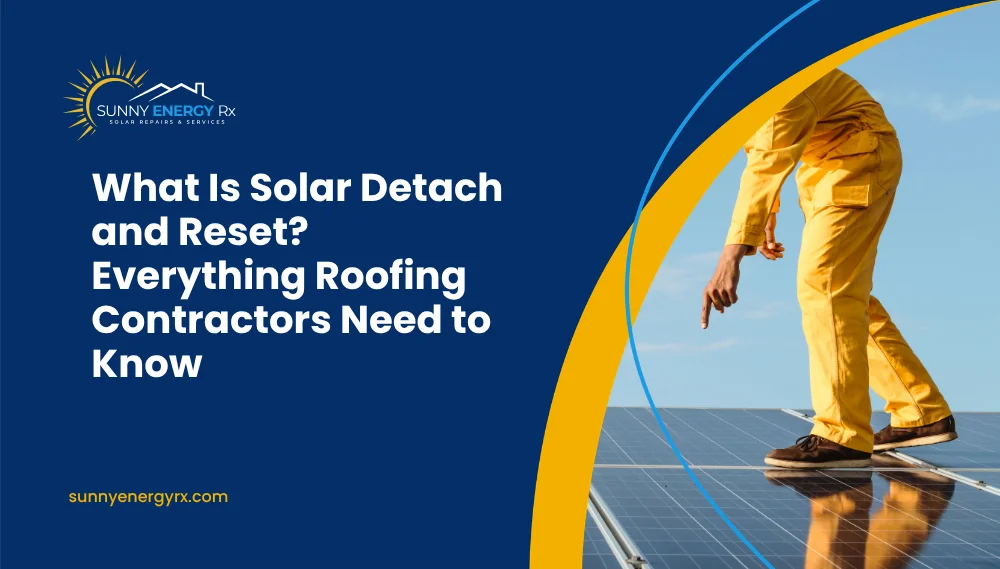 What Is Solar Detach and Reset? Everything Roofing Contractors Need to Know