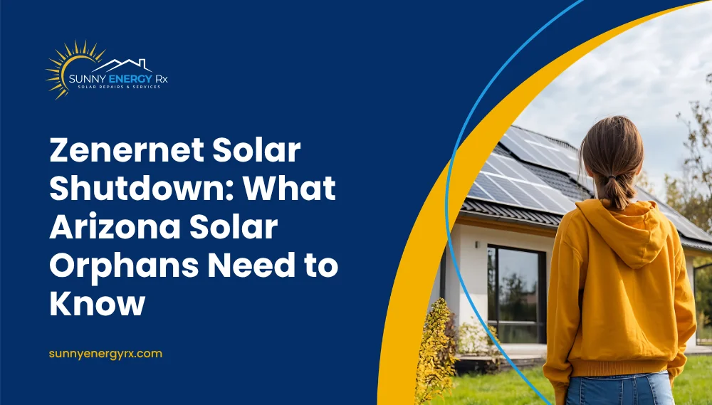 Zenernet Solar Shutdown: What Arizona Solar Orphans Need to Know