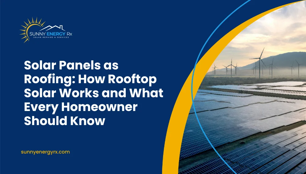 Solar Panels as Roofing: How Rooftop Solar Works 