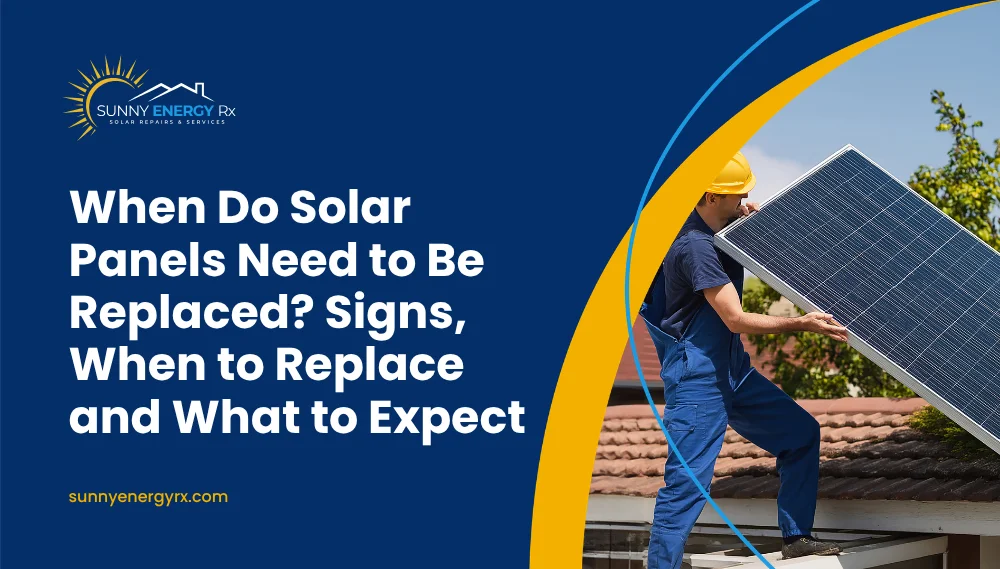When Do Solar Panels Need to Be Replaced? Signs and What to Expect 