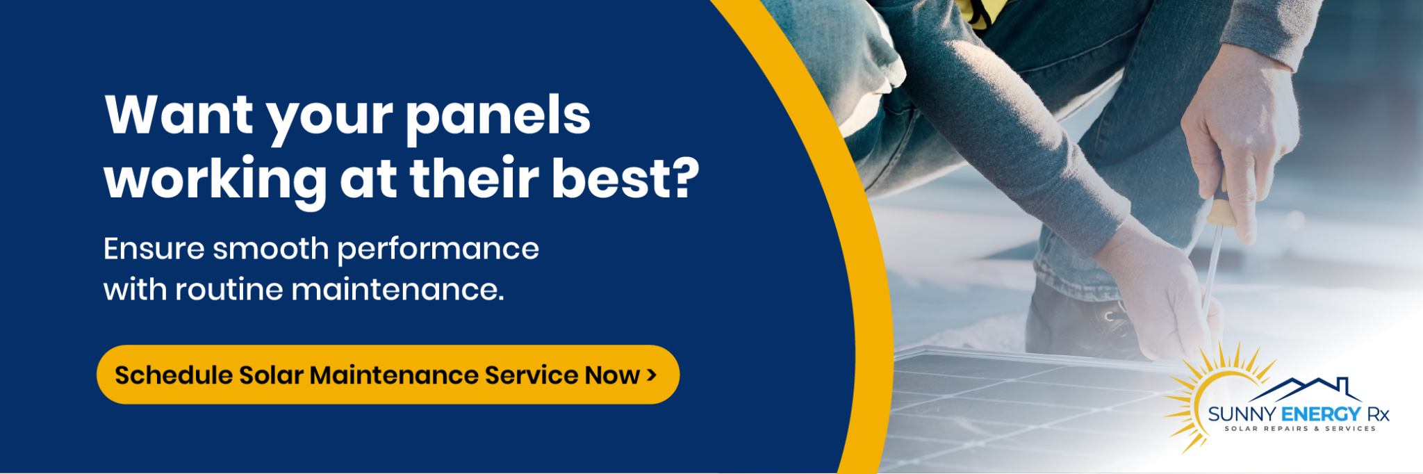 schedule solar maintenance service now